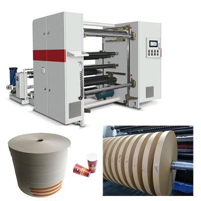 China 30-400gsm Full Automatic Paper Slitting Machines With Three Servo for sale