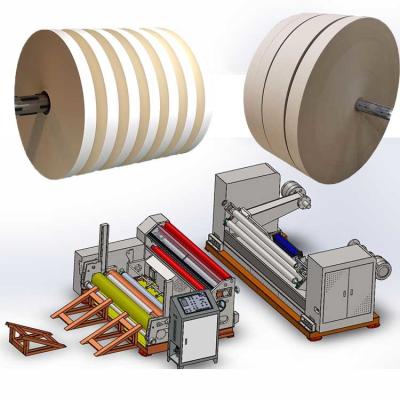 China Máquina de papel do corte e do rebobinamento do papel de 200 máquinas do corte de M/Min 1600MM à venda