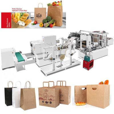 China Eco Friendly Restaurant Khaki Bag Making Machine Dia 1200mm Roll for sale