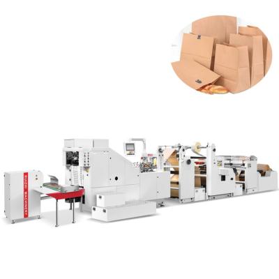 China 200 Pcs/Min 120-330mm Width Gift Bag Making Machine With D Cut for sale
