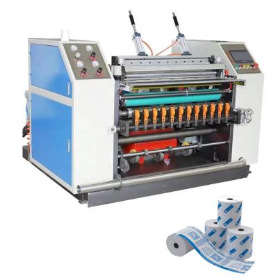China 50-860mm Rewind Thermal Roll Paper Slitting Machines 150M/Min for sale