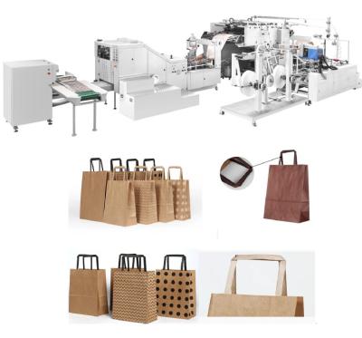 China 150 Pcs/Min 80-140g/M2 Paper Bag Forming Machine For Square Bottom Bag for sale
