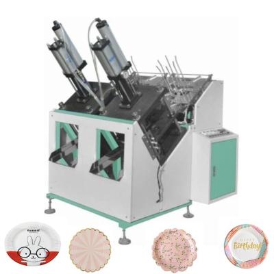 China Auto 100-800gsm Cardboard Paper Plate Making Machines 500Kg for sale