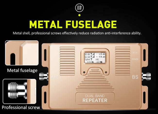 Dual Band Signal Booster installation diagram