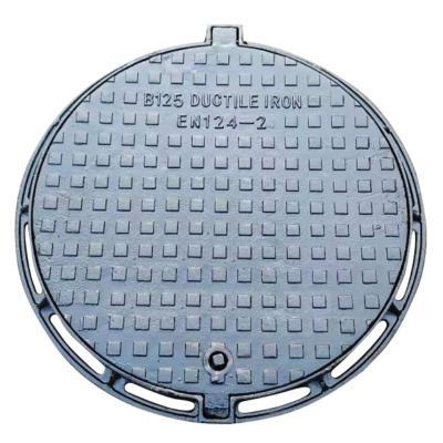 China Ductile Iron Telecom Manhole Cover EN124 B125 Ensuring Safety for sale