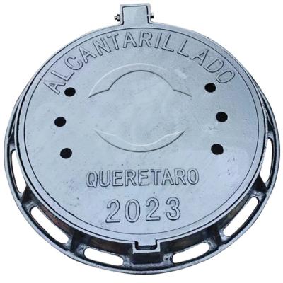 China D400 EN124 Ductile Iron Manhole Cover Heavy Duty For Traffic Areas for sale