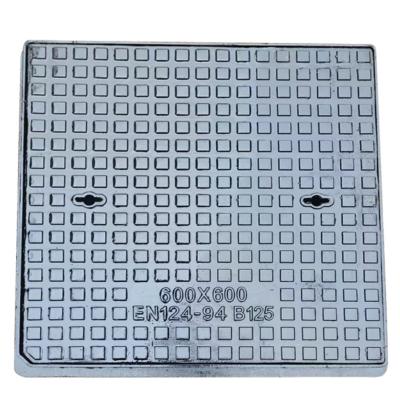 China 730 * 730mm Telecom Manhole Cover B125 Square With Secure Stable Platform for sale