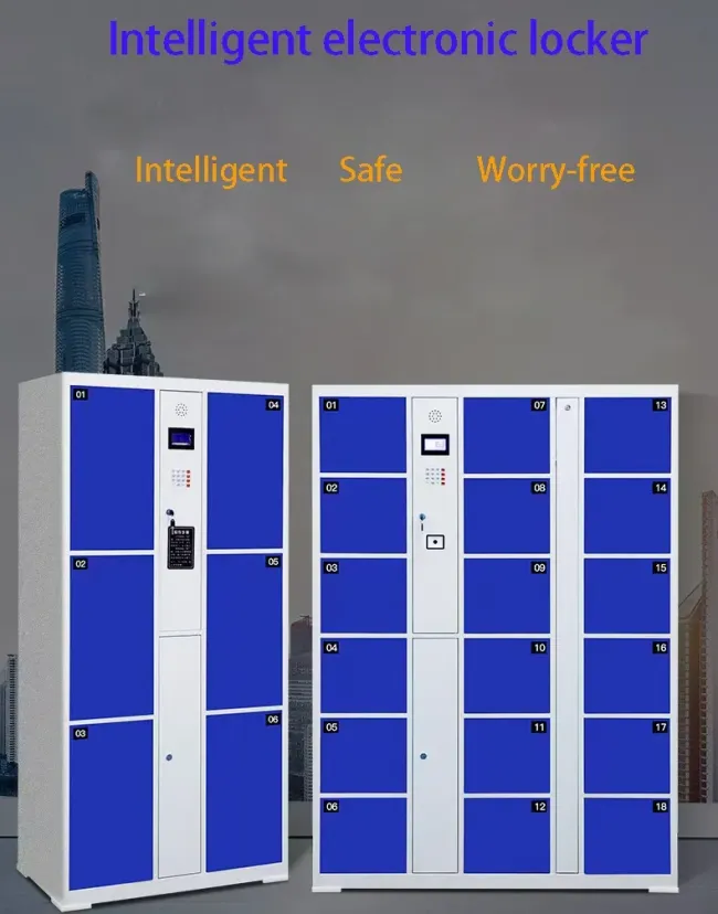 Smart Lockers: Temporary Storage for Phones & Valuables, Supermarket-Exclusive