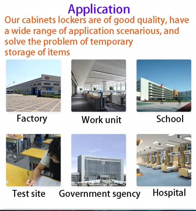 Support Custom Different Types Smart Cabinet Lockers for Temporary Storage
