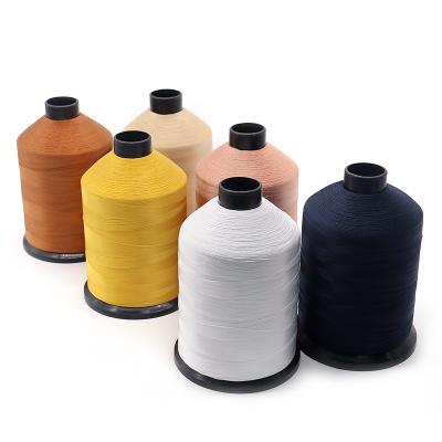 China SuperStrong Stitch Tex135 Upholstery Thread for Sewing Leathers Shoes Upholstery Canvas for sale