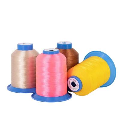 China Polyester Strength Thread For Car Seat Leather Sewing High Tenacity for sale