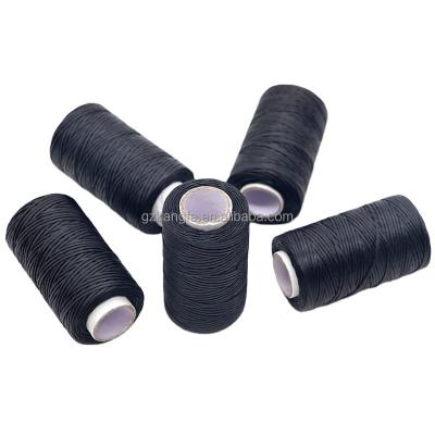 China 16 Yarn Count Hand Sewing Nylon Thread 0.8mm for DIY Leather Wax Thread Embroidery for sale