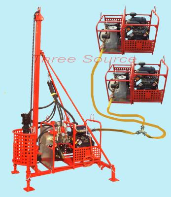 China Hydraulic portable drilling rig for sale