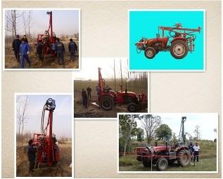 China Tractor drilling rig for sale