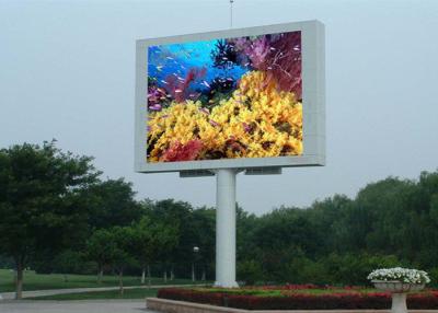 Китай Стена дисплея СИД полного цвета СМД П10 на открытом воздухе, энергосберегающий экран СИД экстерьера продается