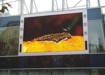 China Pantallas de visualización llevadas al aire libre grandes 8000nit, pantalla exterior a prueba de mal tiempo de P16 LED en venta