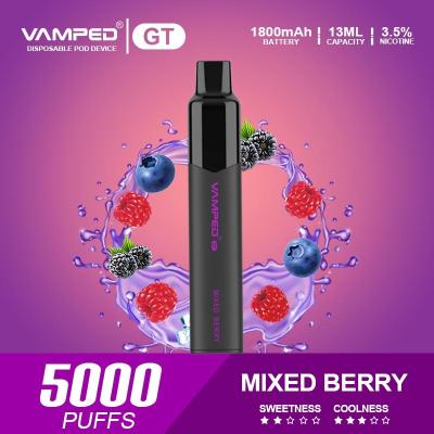 China 13ML Disposable Mixed Berry Vape Pen , 5000 Puffs 1800mAh Battery Vape Pod for sale