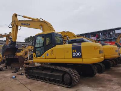 China 20 Tons Hydraulic Crawler Used Komatsu Excavator 0.8m3 Bucket PC200 - 7 for sale
