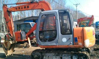 China Hitachi EX60 - 5 Used Crawler Excavator , New Paint Second Hand Micro Digger for sale