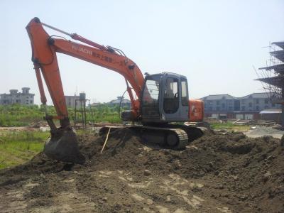 China Año 2001 del excavador EX120-5 de Hitachi de la mano de la correa eslabonada segunda con 3 años de garantía en venta