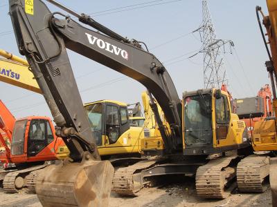 China 1.1cbm Bucket Volvo 210 Excavator For Sale , Second Hand Mini Diggers Year 2008 for sale