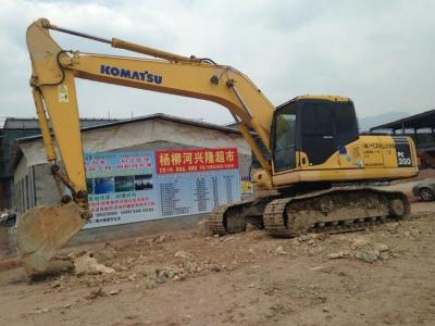 China Used Japan Komatsu PC200-7 excavator also Komatsu PC200-5, PC200-6 digger for sale for sale