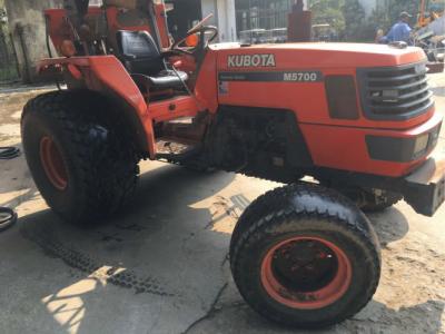 China Second Hand 2008 Japan Made Kubota M5700 Tractor Stock In Shanghai for sale