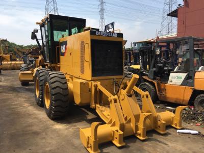 China Heavy Equipment Used Motor Grader With Ripper , Cat 140h Motor Grader Year 2014 for sale