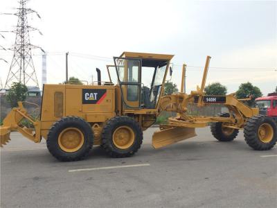 China Used Caterpillar 140 Motor Grader 185HP engine Cat 140h Grader with Ripper for sale