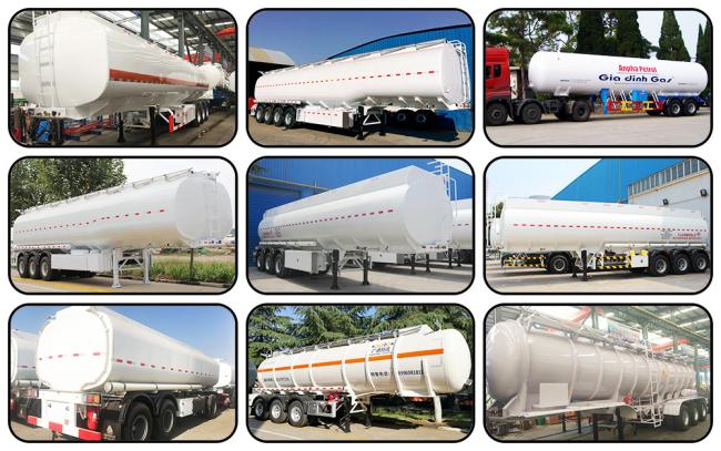 2/3/4 Axles 28, 000 Liters Liquid Chemical Materials Ammonium Nitrate Tank/Tanker Truck Semi Trailer