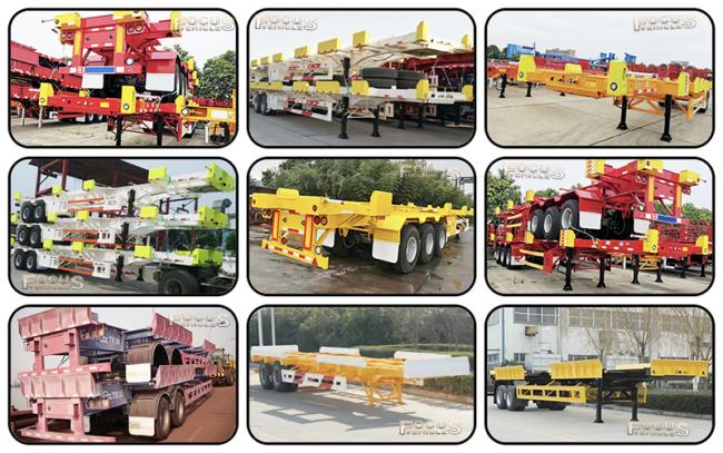 45FT Bomb Cart Trailers/ Bomb Cart Semi-Trailer/Terminal Trailer/ Skeleton Trailer