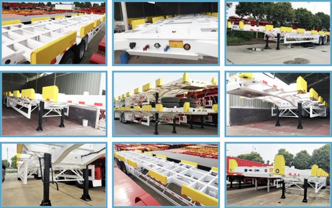 45FT Bomb Cart Trailers/ Bomb Cart Semi-Trailer/Terminal Trailer/ Skeleton Trailer