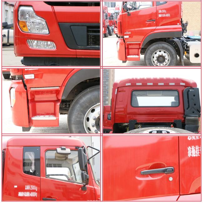 Dongfeng 6X4 Prime Mover 10 Wheeler Tractor Head Truck with Cummins Diesel Engine for Sale