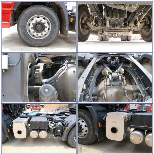 Dongfeng 6X4 Prime Mover 10 Wheeler Tractor Head Truck with Cummins Diesel Engine for Sale