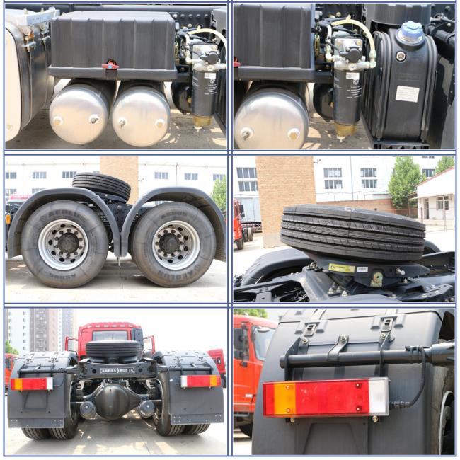 Dongfeng 6X4 Prime Mover 10 Wheeler Tractor Head Truck with Cummins Diesel Engine for Sale