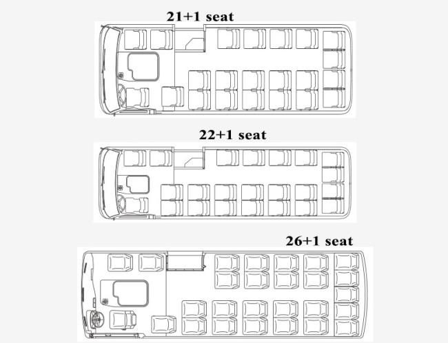 Cheap Price Good Quality 30 Seats 2024 Year Used Bus for Sale Mini Bus for Transport Passanger