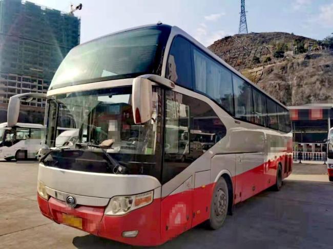 Good Condition Used Yutong 4X2 45 Seats Diesel Euro3 Emission Tour Passenger Coach Bus