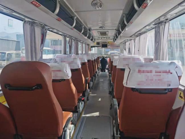 Good Condition Used Yutong 4X2 45 Seats Diesel Euro3 Emission Tour Passenger Coach Bus