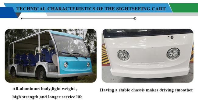 Brand New 23 Seats with AC Conditioner Electric Sightseeing Car on Sale