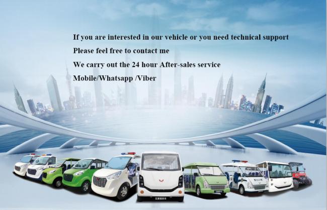 Instock China Manufacture Sightseeing 11 Seater Electric Tour Car on Sale