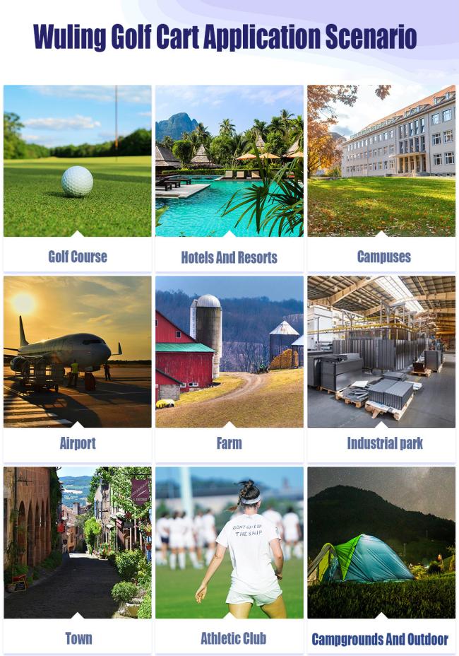 5-Seater Golf Car/Resort/Utilit Seater Electric Golf Cart and 14 Seater Electric Sightseeing Carts