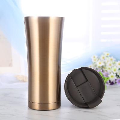 China Vacuum Insulated Wide Mouth Stainless Steel Water Bottle Customized Color for sale