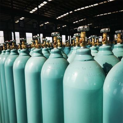 China Argon / Helium / Oxygen Seamless Steel Gas Cylinder High Pressure CO2 Tank for sale
