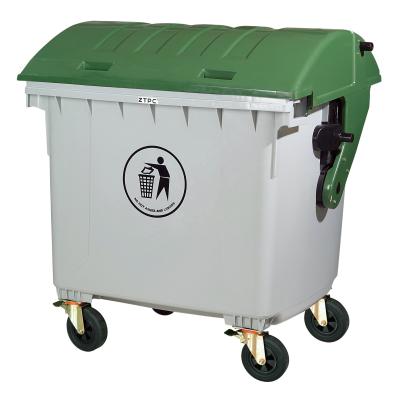 China All Season Plastic Garbage Waste Dustbin With Wheels Large Size for sale