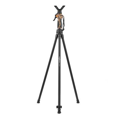 China Black Shooting Rest Stick With 1.1m-1.8m Height Range Versatile for sale