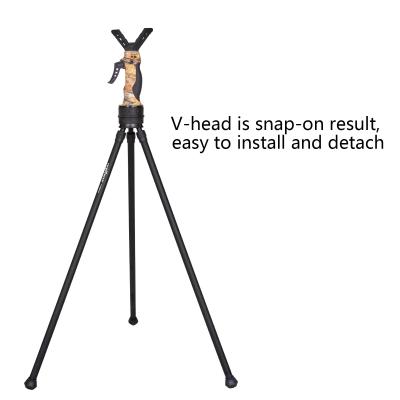 China Height 1.65m Tripod Stand With Rubber Feet Quick Release Plate Folded Length 100cm for sale
