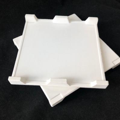 China Refractory Cordierite Mullite Ceramic Setter Plate For Stove Furniture for sale