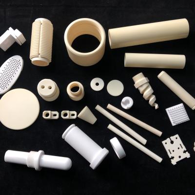 China 99% 1700C Machining Ceramic Parts Customized Alumina 99 Ceramic Insulating Part for sale