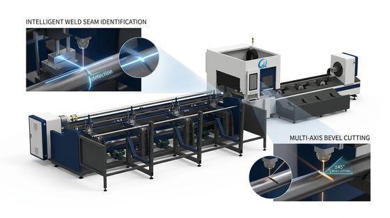 Bevel cutting tube laser machine detail