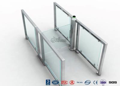 China Visitor Entry Access Control Turnstiles , Handicap Pedestrain Luxury Security Swing Gate for sale